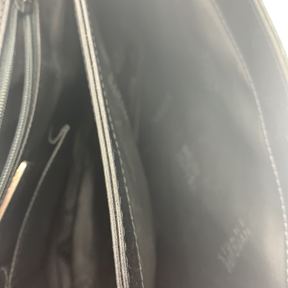 Stuart Weitzman Dark Gray Embossed Snakeskin Leat… - image 8